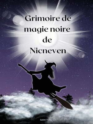 cover image of Grimoire de magie noire de Nicneven
